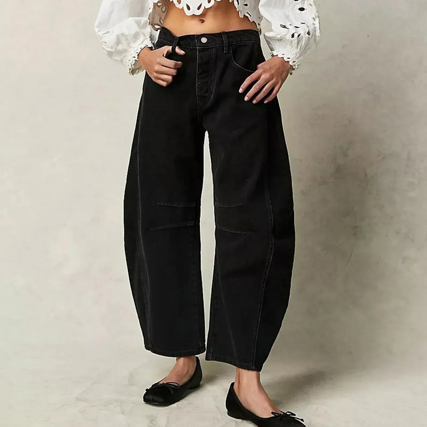 Allesnia | Comfort Jeans With Wide Leg