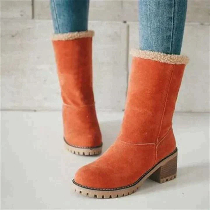 Nadjaa | Warm Sacha Ankle Boots With Teddy Lining