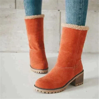 Nadjaa | Warm Sacha Ankle Boots With Teddy Lining