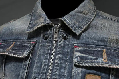 Carlessio | Retro Jeans Jacket