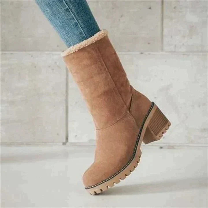 Nadjaa | Warm Sacha Ankle Boots With Teddy Lining