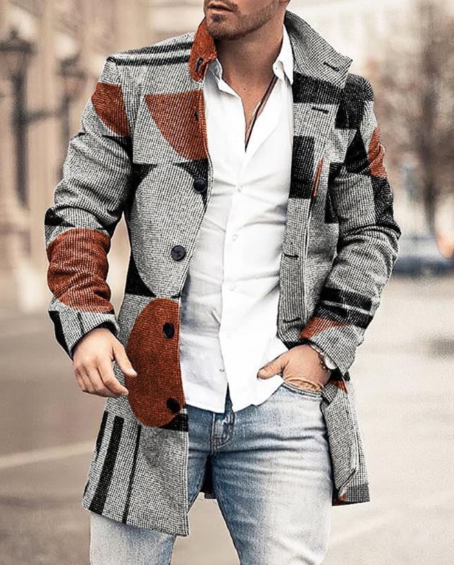 Hermanizu | Men's Winter Coat For Cold Weather - Warm & Stylish