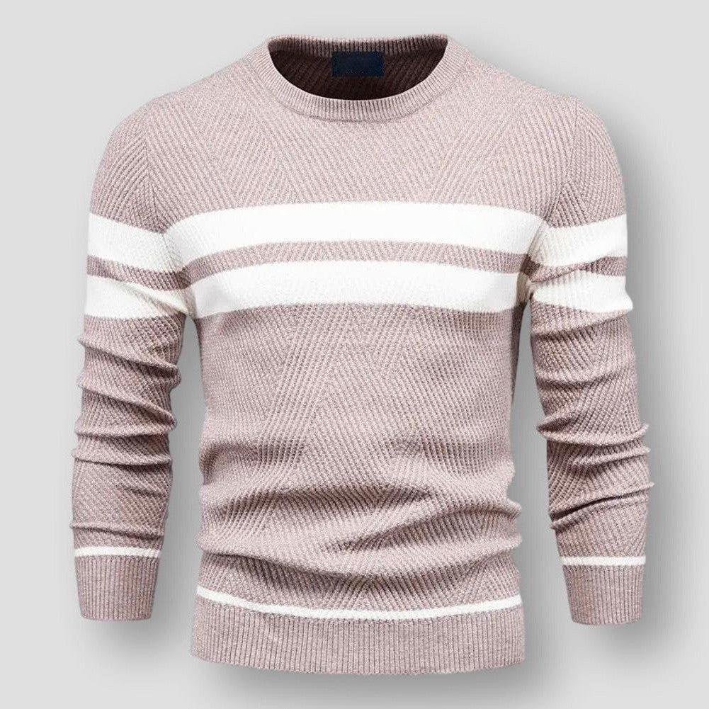 Dundeve | Cozy Stripes Sweater Stylish And Comfortable