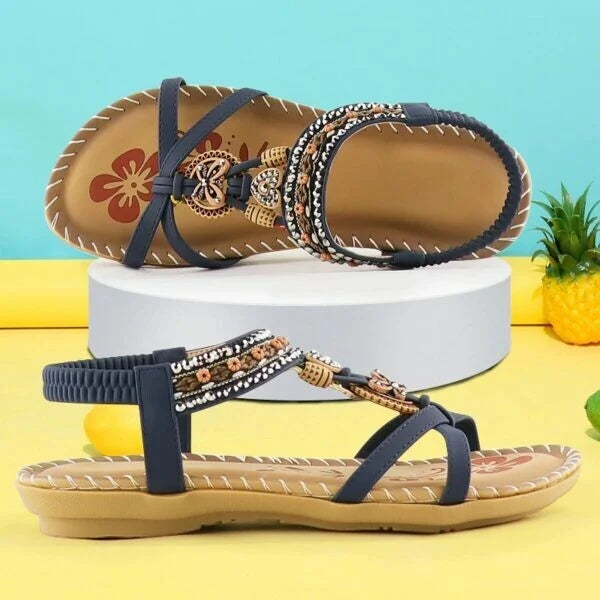 Salista orthopedic sandals in Bohemian style