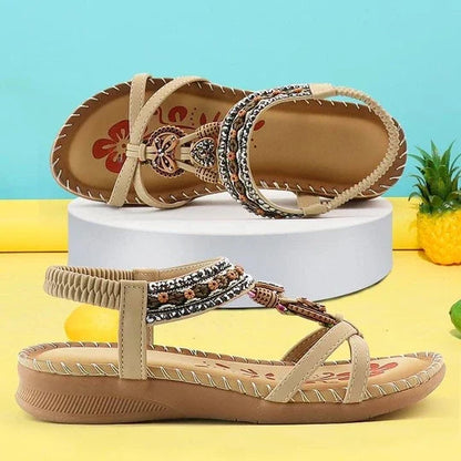 Salista orthopedic sandals in Bohemian style