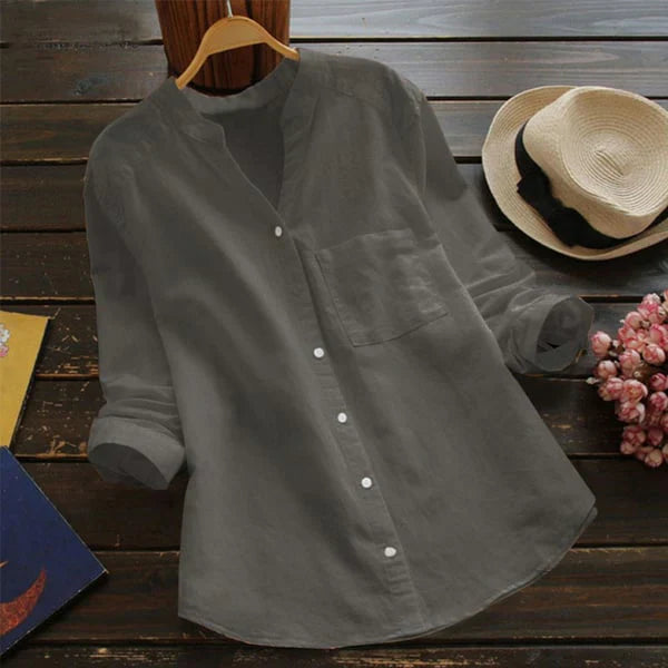 Sanix Locker Linen-Cotton Shirt