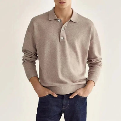 Sizuan | Men's Color Casual Long Sleeve Shirt