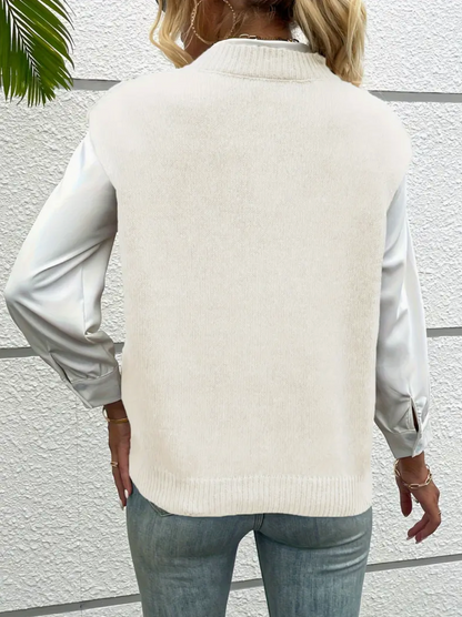 Iresda | Elegant Sleeveless Cardigan