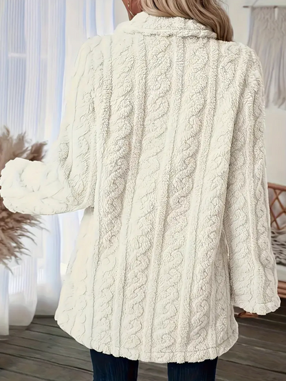 Janesde | Chic Cable Knit Fall Cardigan