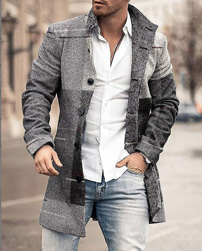 Hermanizu | Men's Winter Coat For Cold Weather - Warm & Stylish