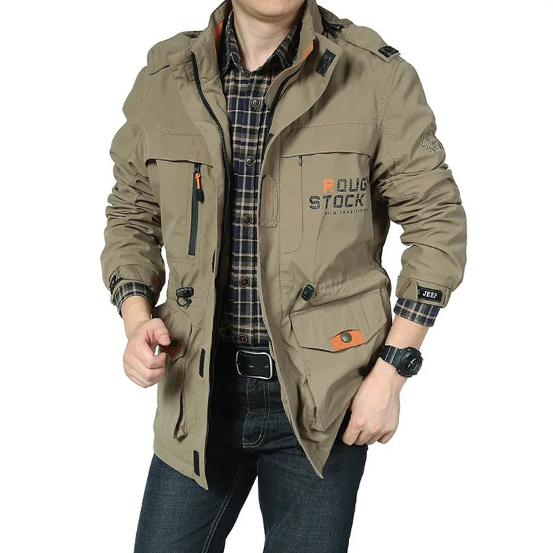 Luca | Waterproof Men's Winter Jacket With Thermal Insulation