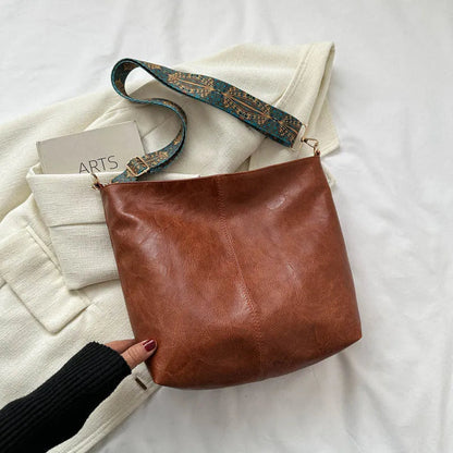 Marenelle | Vintage Charm Shoulder Bag In Leather For Women