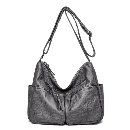 Zaylinna | Elegant Leather Shoulder Bag For Women