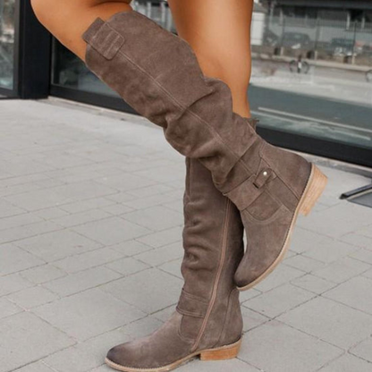 Gabessa | Warm & Comfortable Suede Boots for Women