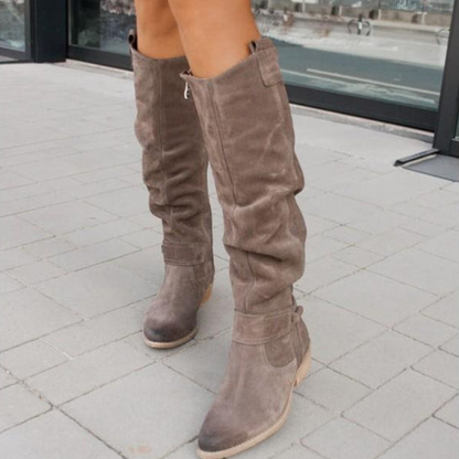 Gabessa | Warm & Comfortable Suede Boots for Women