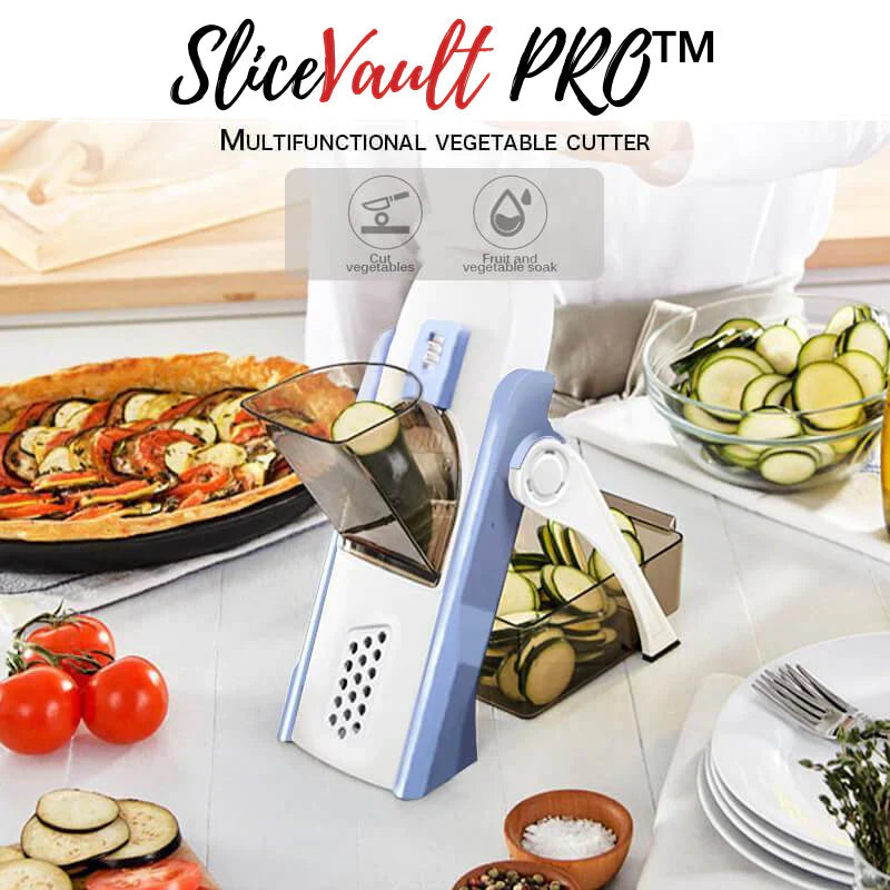 SliceVault Multipurpose Vegetable Slicer and Chopper