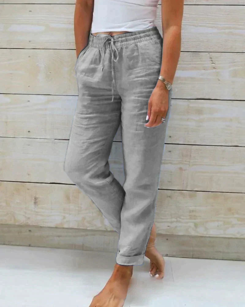 Steveni | Linen Pants For Women