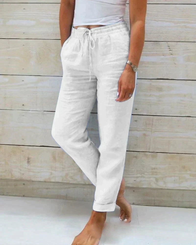 Steveni | Linen Pants For Women