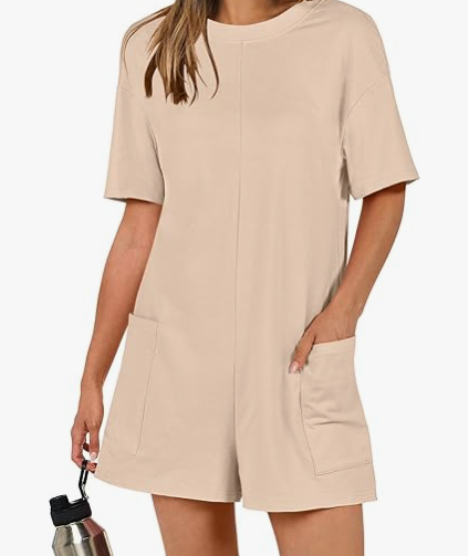 Cille | Oversized Summer Shorts Suit With T-Shirt Style