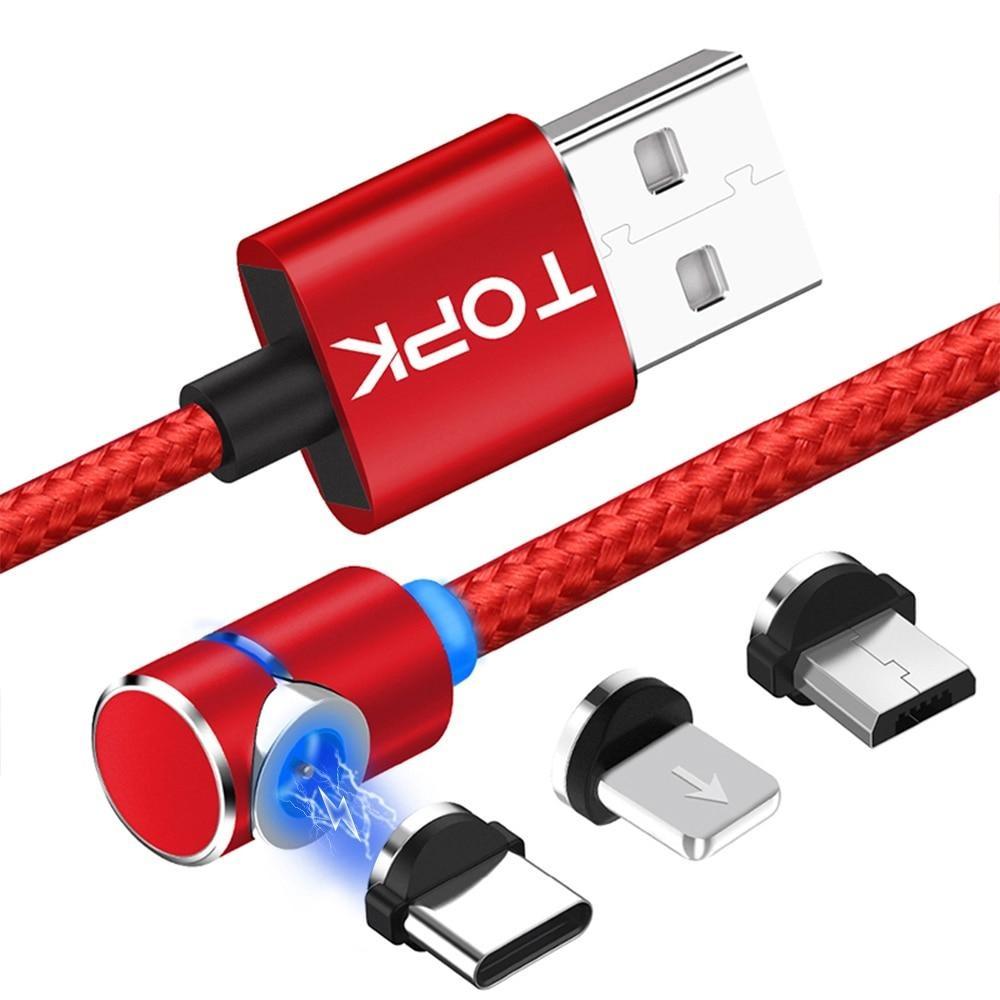 TOPK Magnetic Phone Charger I Good for Cell Phones