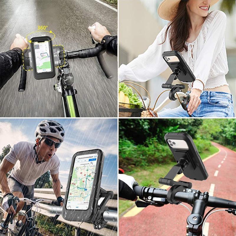 Thirdy Waterproof Bicycle and Motorcycle Phone Holder