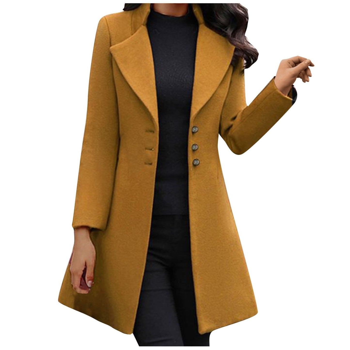 Ventissa | Italian long-sleeved wool coat