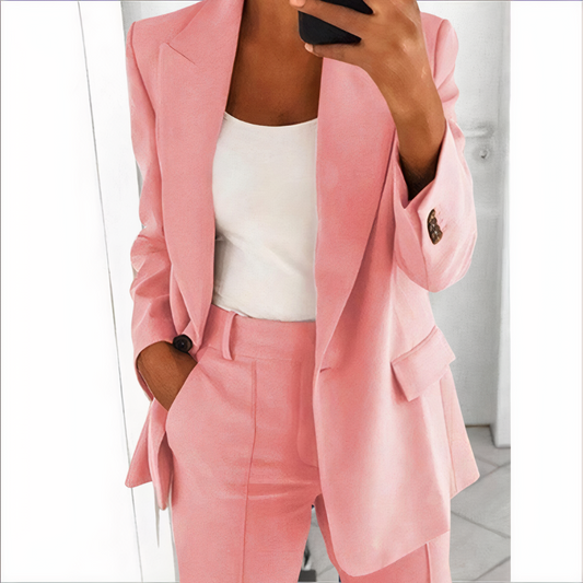 Vrendes blazer set with jacket and pants