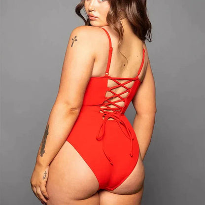 One-piece corset bodysuit