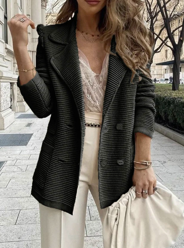 Teninde | Chic Spring Coat - Ladies Blazer