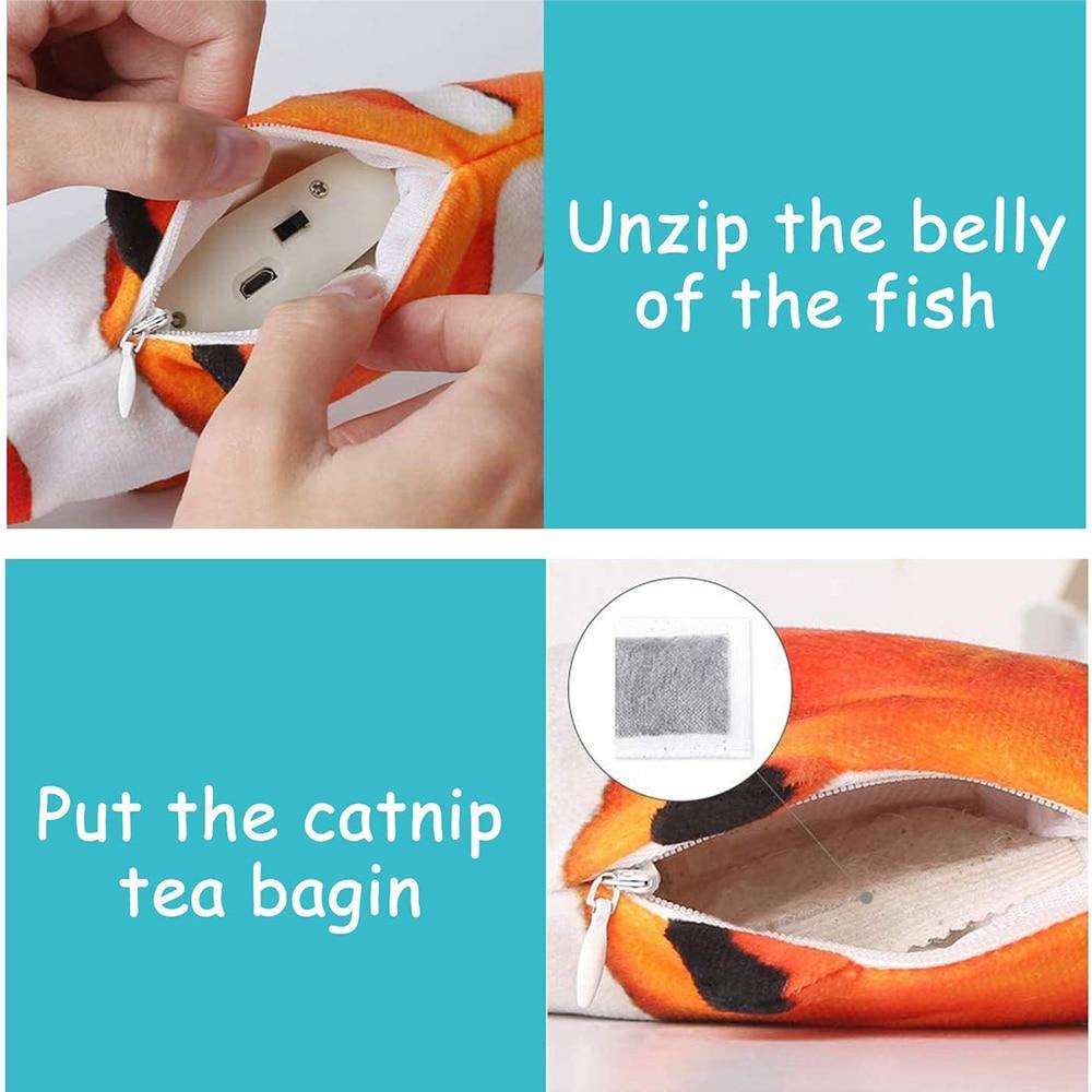 Wiggle Fish Interactive Cat Toy