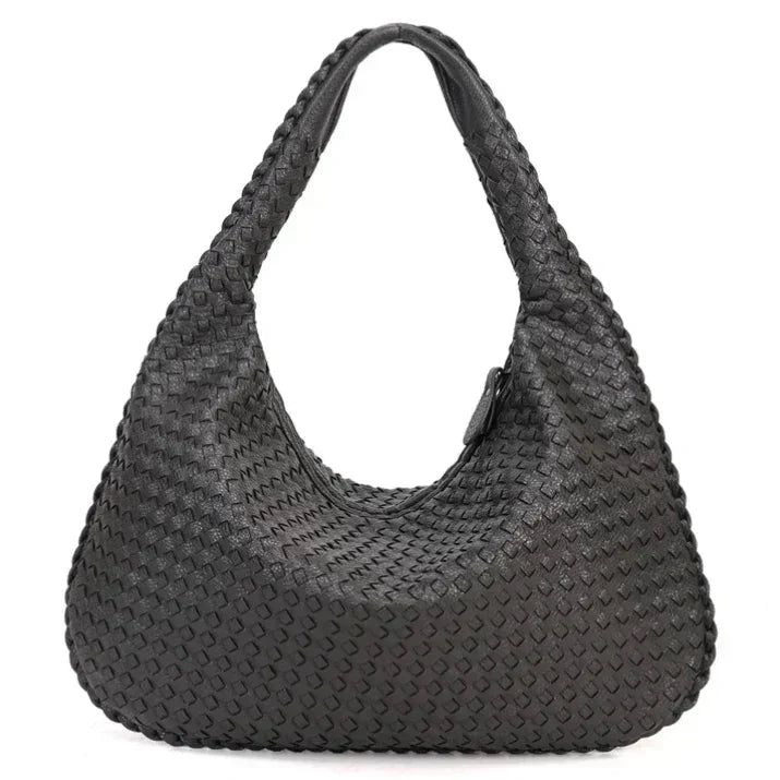 Ragna | Braided Shoulder Bag Made From Vegan Leather