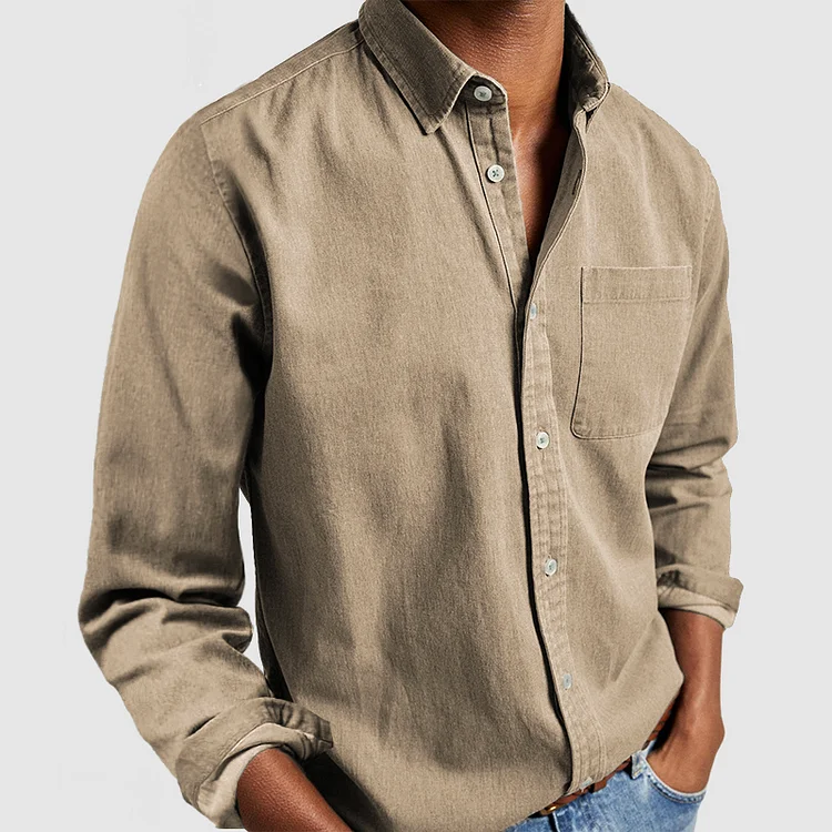 Lincos | Classic Long-Sleeved Casual Shirt For Men