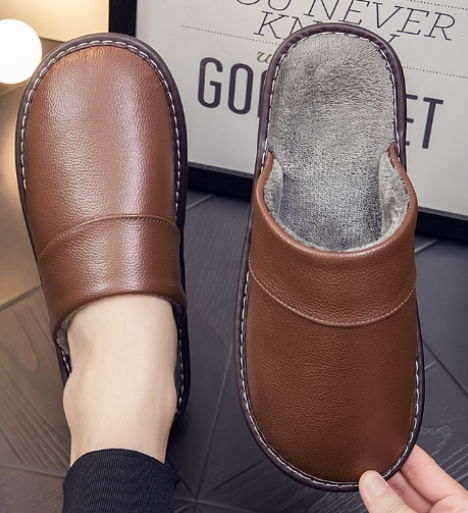 Cherde | Robust And Comfortable Leather Slippers