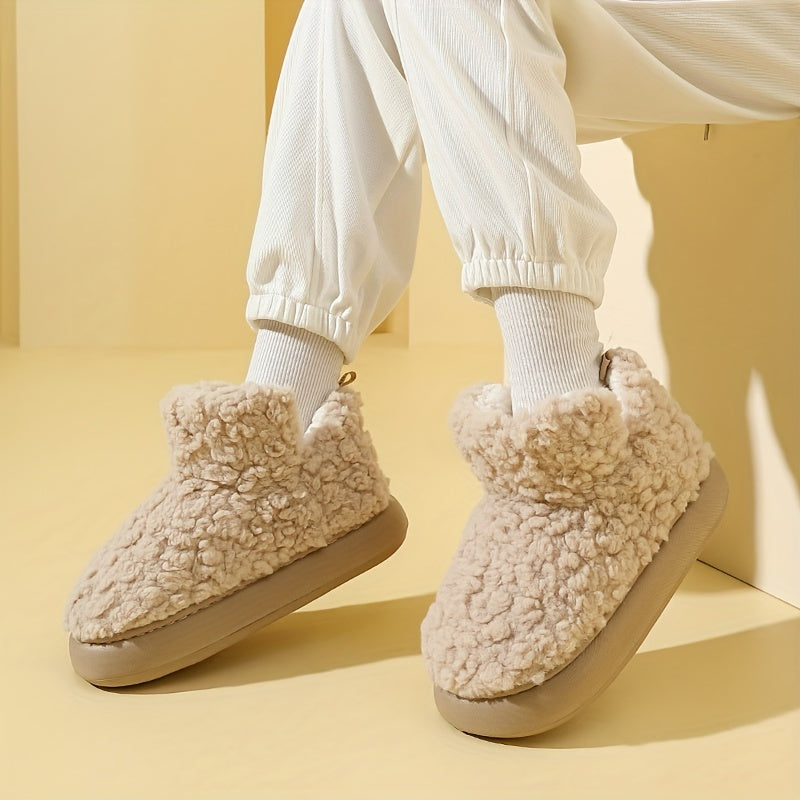 Nistiaa | Fluffy Women's Boots For Cold Days