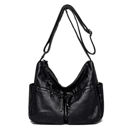 Zaylinna | Elegant Leather Shoulder Bag For Women