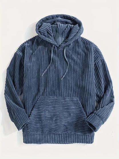 Halvia | Structured Corduroy Hoodie