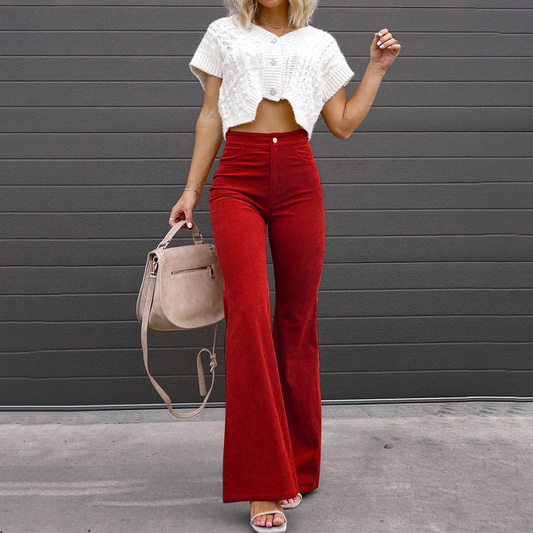 Siska | Figure-Hugging Bell-Bottoms For Women