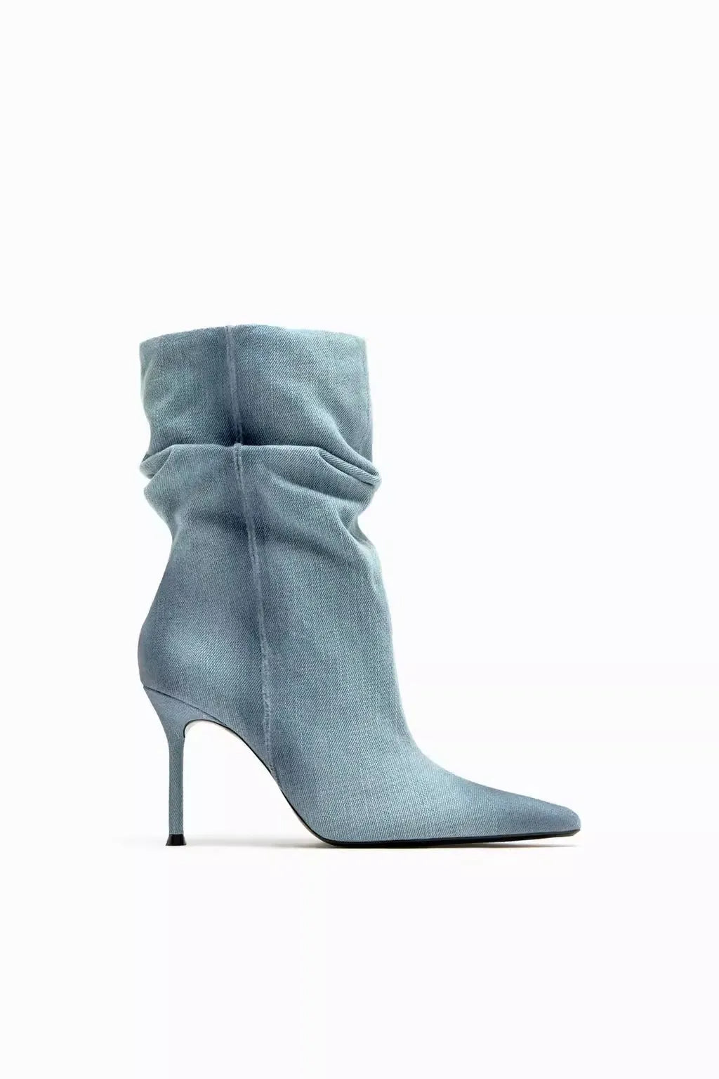 Norina | Elyce Denim High Heel Boots For Women