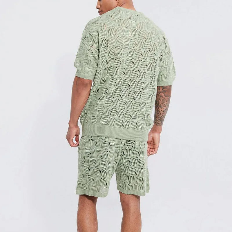 Silvan | Men's Knit Summer Set Lightweight & Comfortable