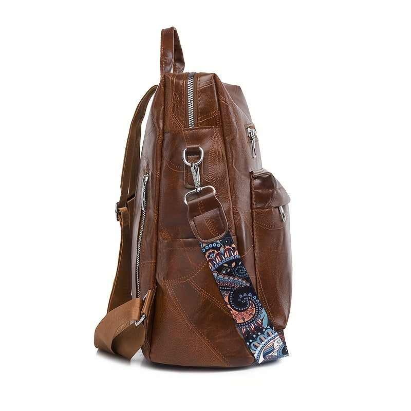 Grettelia | Convertible Retro Backpack For Women Made Of Leather