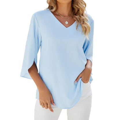 Nezablu | Blouse With V-Neck