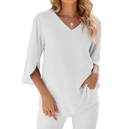 Nezablu | Blouse With V-Neck