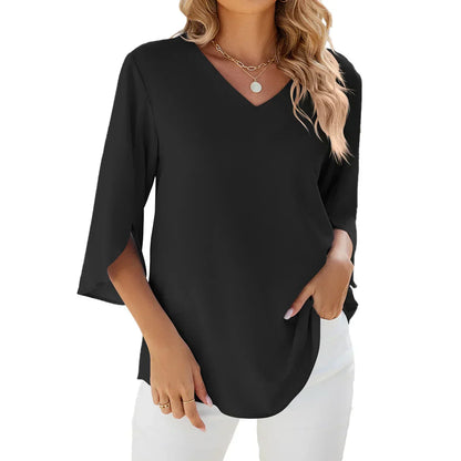 Nezablu | Blouse With V-Neck