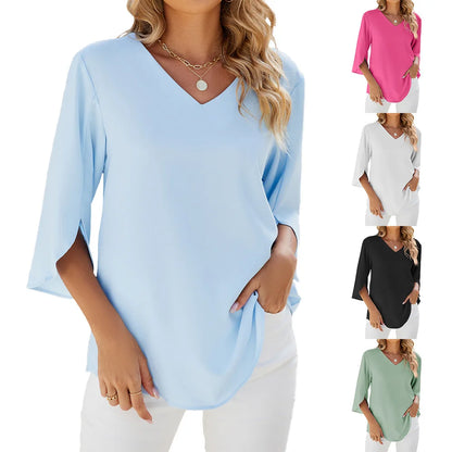 Nezablu | Blouse With V-Neck