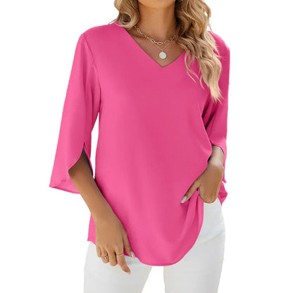 Nezablu | Blouse With V-Neck