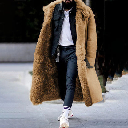 Winterziu | Warm Winter Coat - Fur lined - Long coat - Winter jacket for men