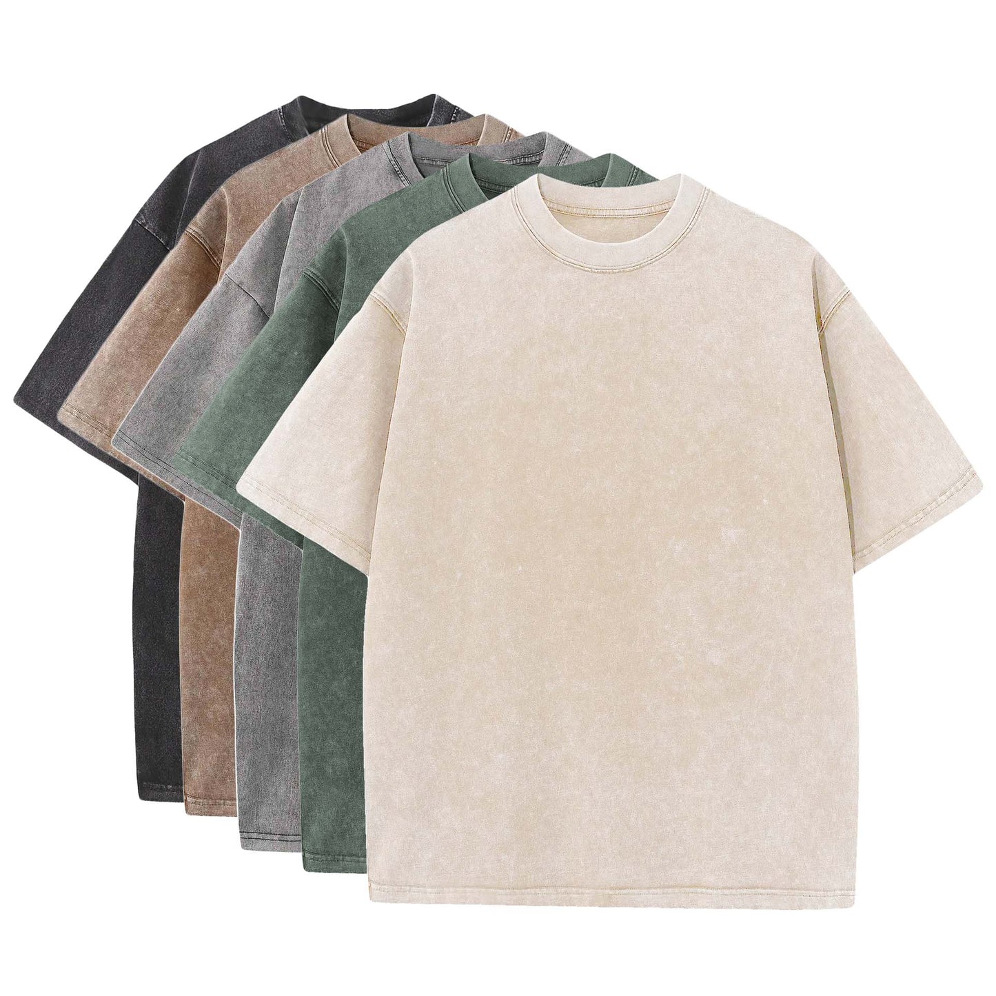 Calzeck | Men's T-Shirt 5 Pack Comfortable Versatile