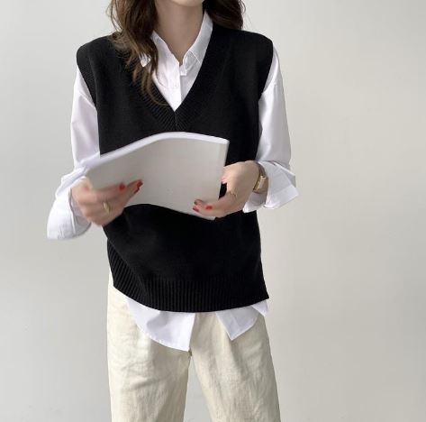 Iresda | Elegant Sleeveless Cardigan