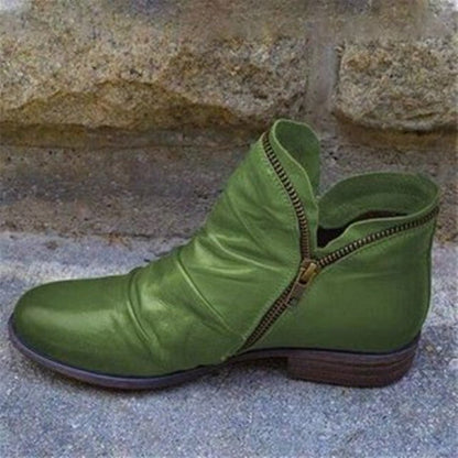 Vinale | Boots Made Of Leather With Zipper