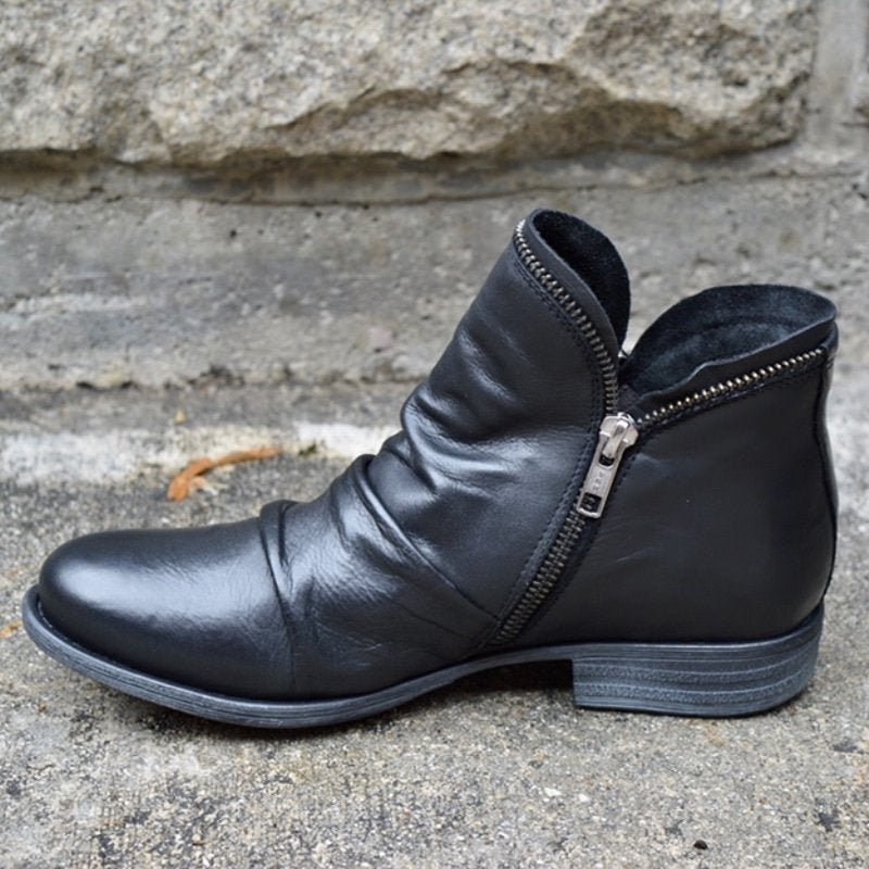 Vinale | Boots Made Of Leather With Zipper